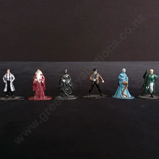 HARRY POTTER 6 MINIATURE MODELS
