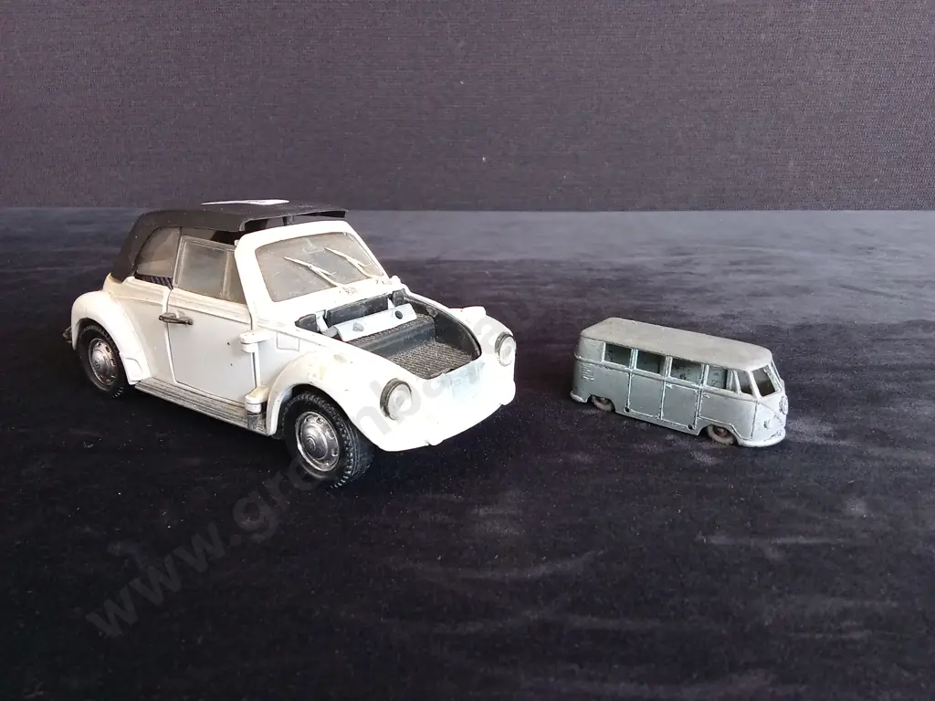 7 VINTAGE VOLKSWAGEN MODELS INC TONKA, CORGI AND MICRO MODELS Image 1++
