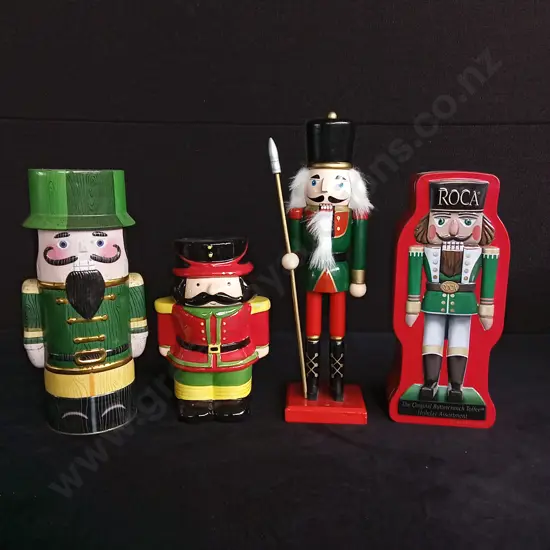 4 NUTCRACKER ITEMS