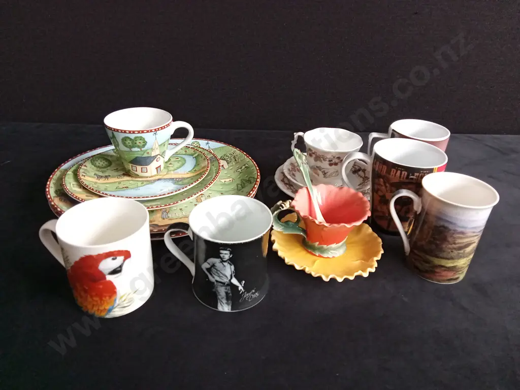 ASSORTED DISHES AND CUPS Image 1++