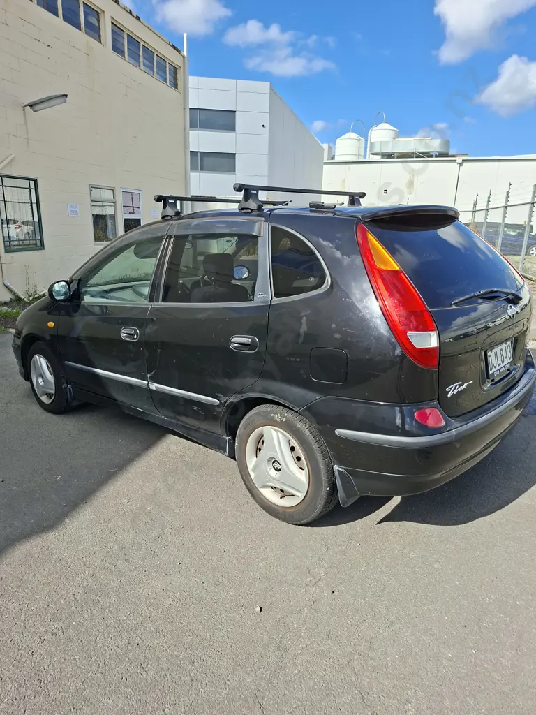 1999 NISSAN TINO REGISTRATION DJL843 WOF TO 17.6.26, REGISTERED TO 1.10.26 CVT COLUMN SHIFT AUTOMATIC TRANSMISSION Image 1++