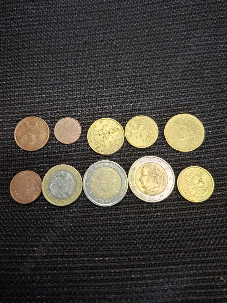 SMALL COLLECTION OF EUROPEAN COINS VARIOUS DENOMINATIONS Image 1++