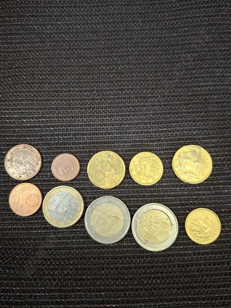 SMALL COLLECTION OF EUROPEAN COINS VARIOUS DENOMINATIONS Image 1++