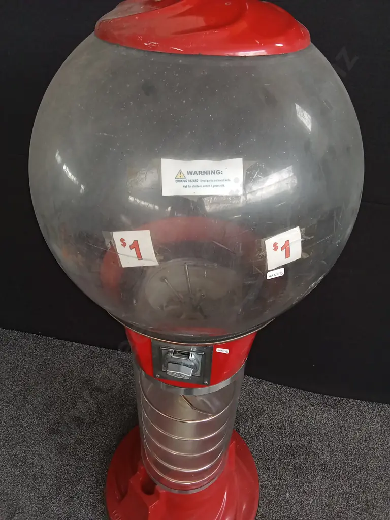 CREATIVE PRODUCTS TORNADO VENDING MACHINE 1.62M TALL RED Image 1++