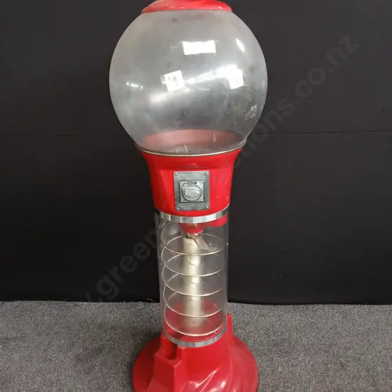 CREATIVE PRODUCTS TORNADO VENDING MACHINE 1.62M TALL RED