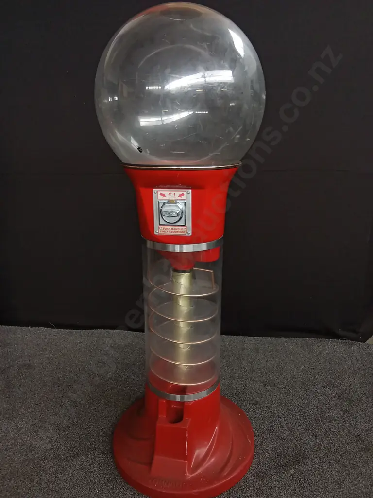 CREATIVE PRODUCTS TORNADO VENDING MACHINE 1.62M TALL RED Image 1++