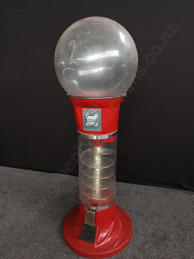 CREATIVE PRODUCTS TORNADO VENDING MACHINE 1.62M TALL RED Image 1++