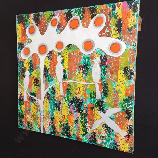 CANVAS PAINTING 76CM X 76CM