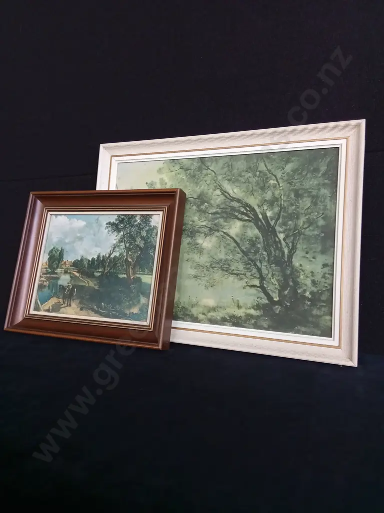 2 FRAMED LANDSCAPE PRINTS Image 1++