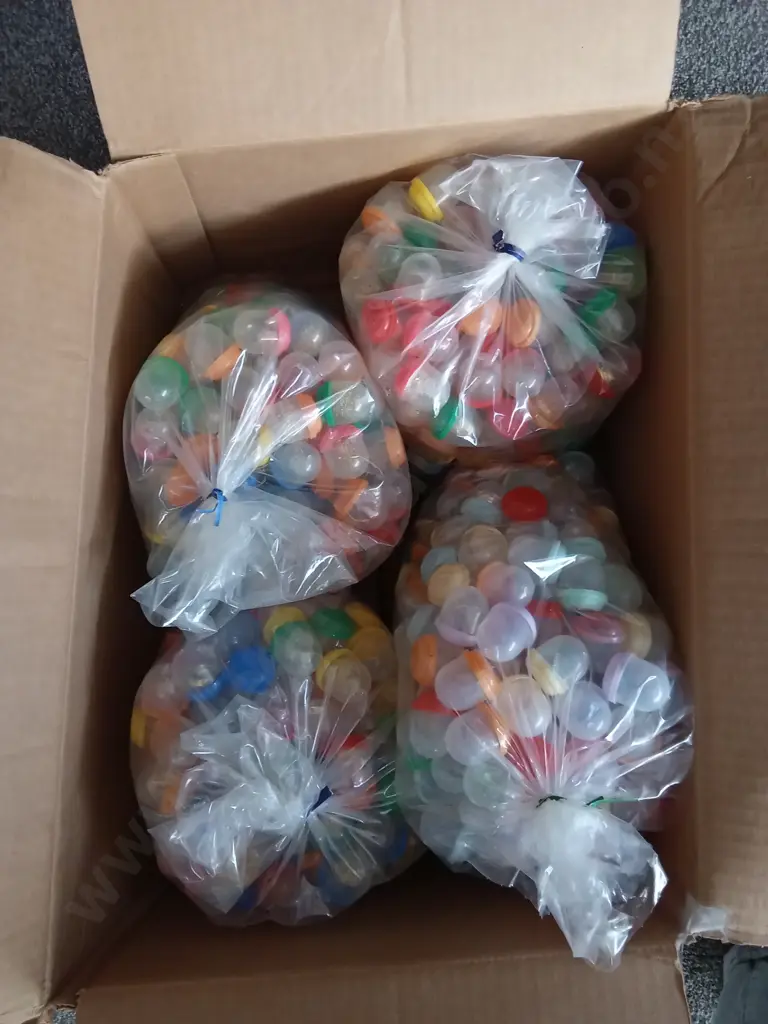 BOX OF STOCK FOR GUMBALL/TOY VENDING MACHINE Image 1++