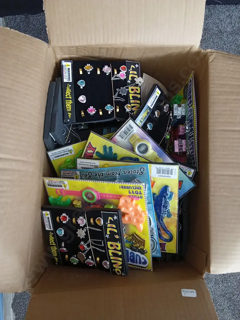 BOX OF STOCK FOR GUMBALL/TOY VENDING MACHINE Image 1++