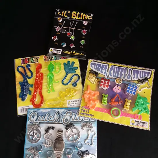 BOX OF STOCK FOR GUMBALL/TOY VENDING MACHINE