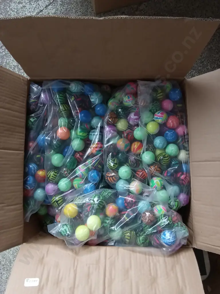 BOX OF STOCK FOR GUMBALL/TOY VENDING MACHINE Image 1++
