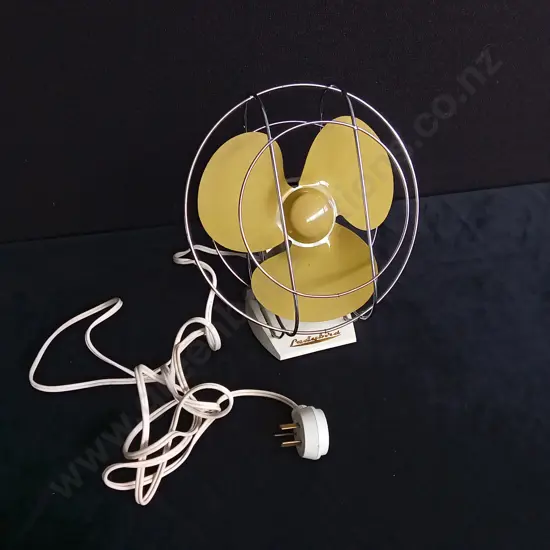 VINTAGE LADYBIRD DESK FAN - WORKING