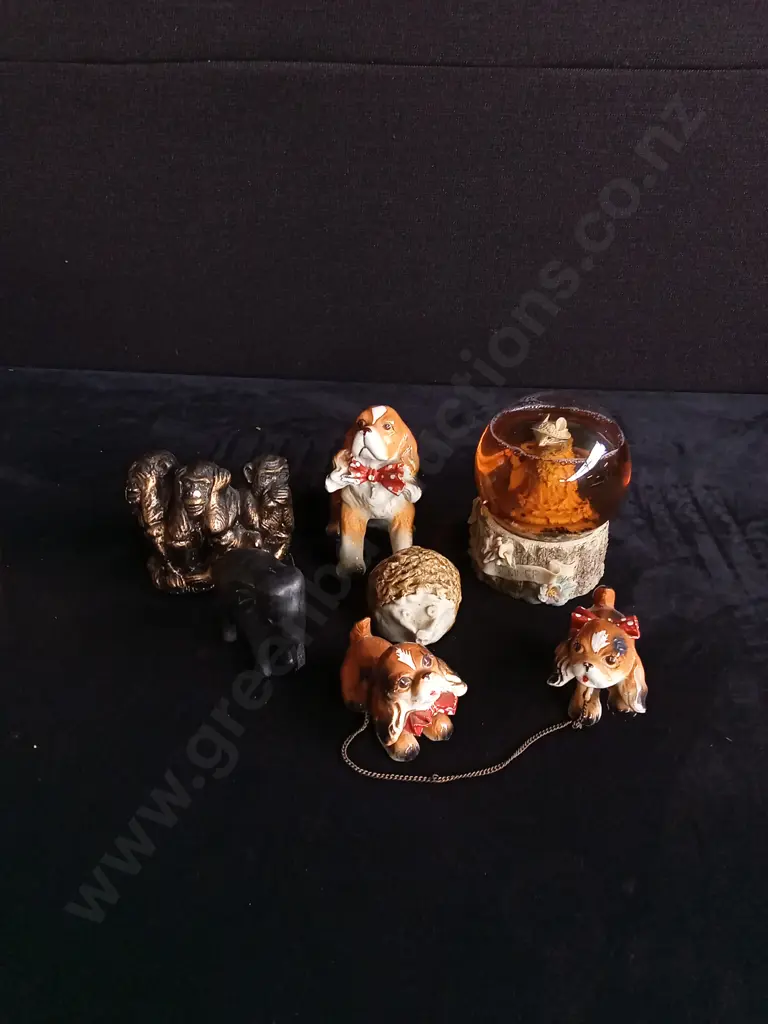 VINTAGE ANIMAL ORNAMENTS Image 1++