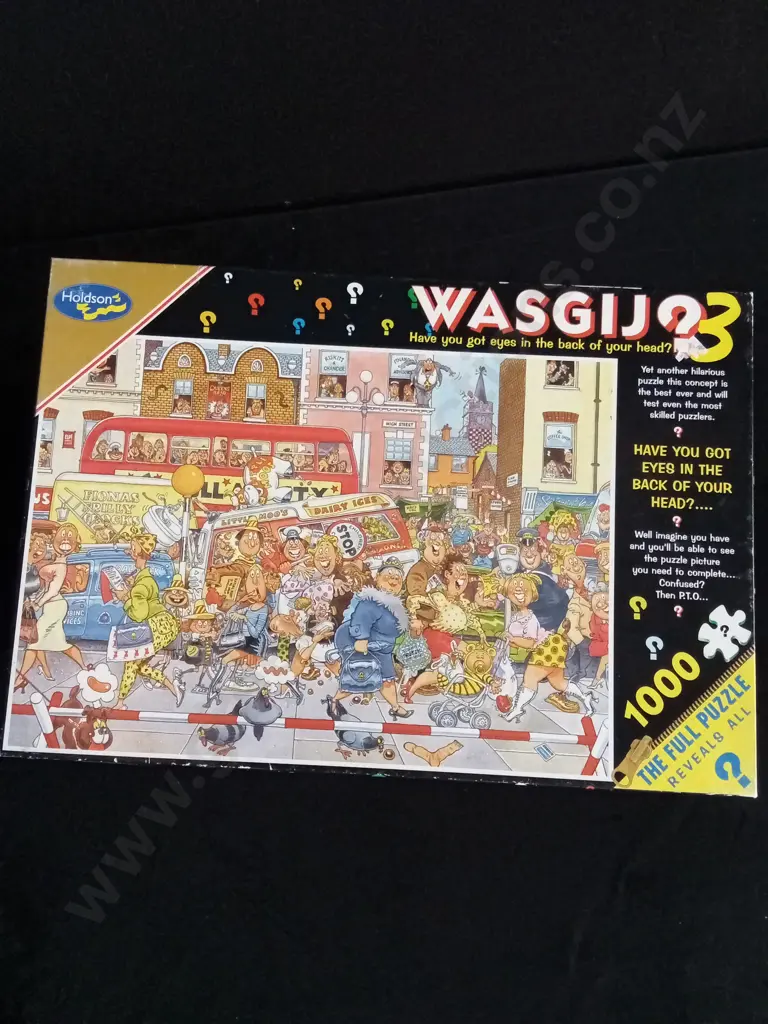 5 WASGIJ 1000 PIECE PUZZLES (COMPLETE) Image 1++