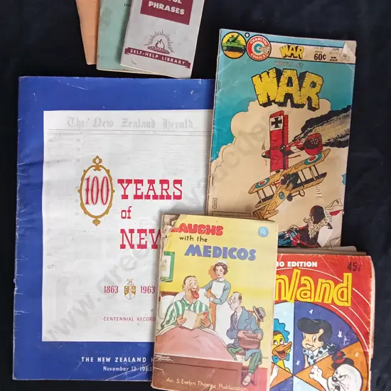 7 VINTAGE EPHEMERA AND PUBLICATIONS