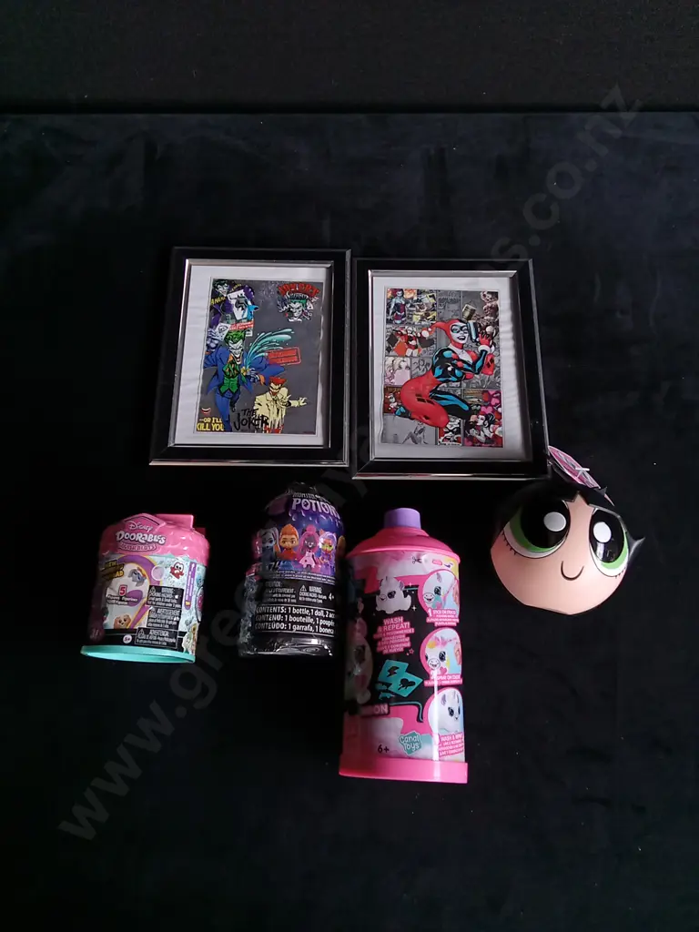 6 PIECES MIX, MONSTER HIGH, POWERPUFF GIRLS, DC Image 1++