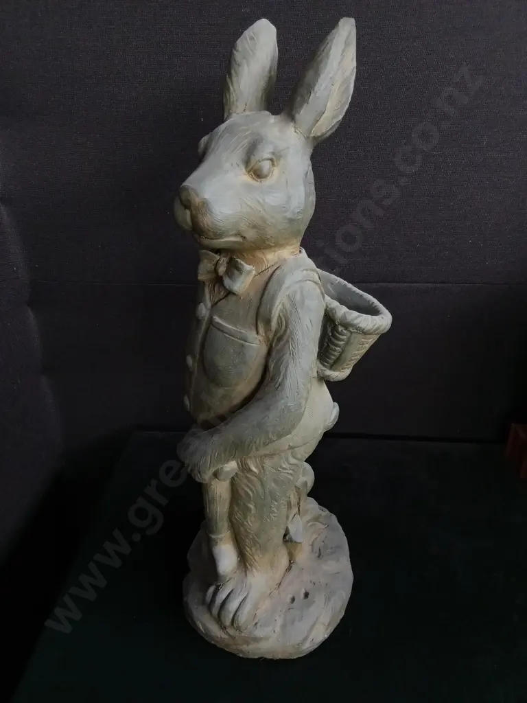 BRAND NEW TAKASHO RABBIT FIGURINE H 69CM Image 1++
