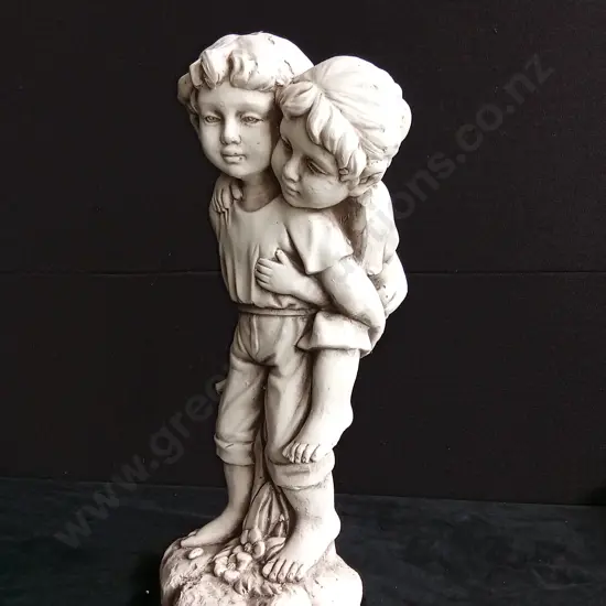 TAKASHO FIGURINE BROTHER AND SISTER H 51CM BRAND NEW