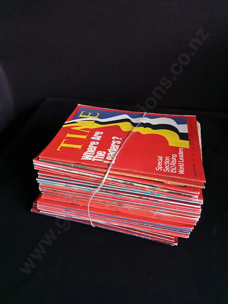 47 ISSUES OF TIME MAGAZINE 1974 Image 1++