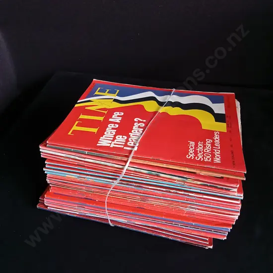 47 ISSUES OF TIME MAGAZINE 1974