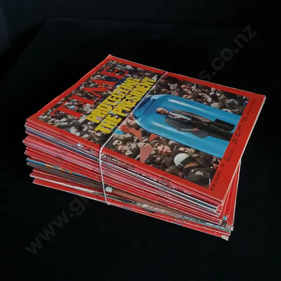31 ISSUES OF TIME MAGAZINE 1975