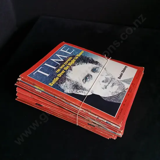 26 ISSUES OF TIME MAGAZINE 1971