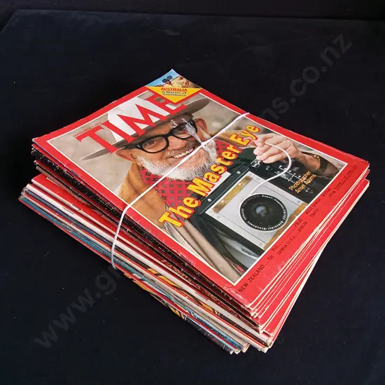 18 ISSUES OF TIME MAGAZINE 1979