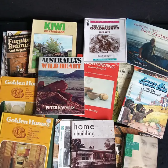 MIX OF BOOKS AND MAGAZINES