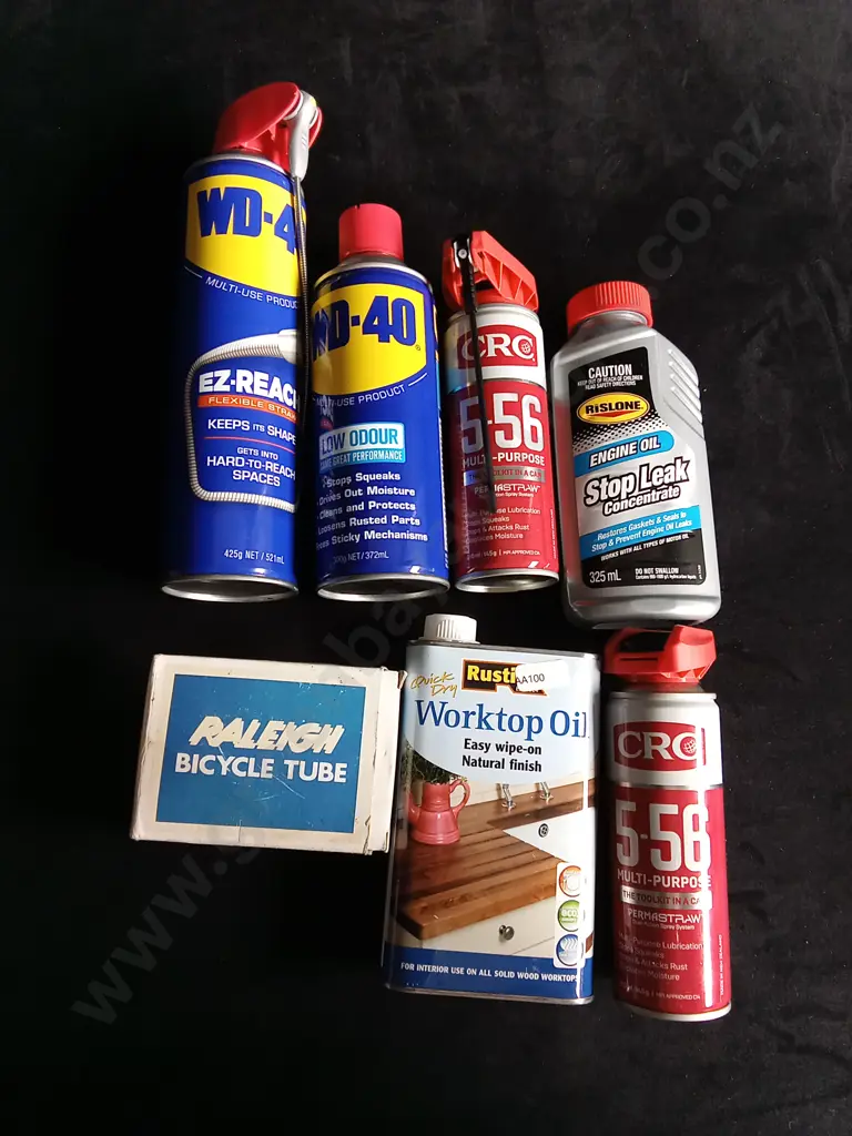 7 PIECES AUTOMOTIVE AND HOME MAINTENANCE PRODUCTS BRAND NEW Image 1++