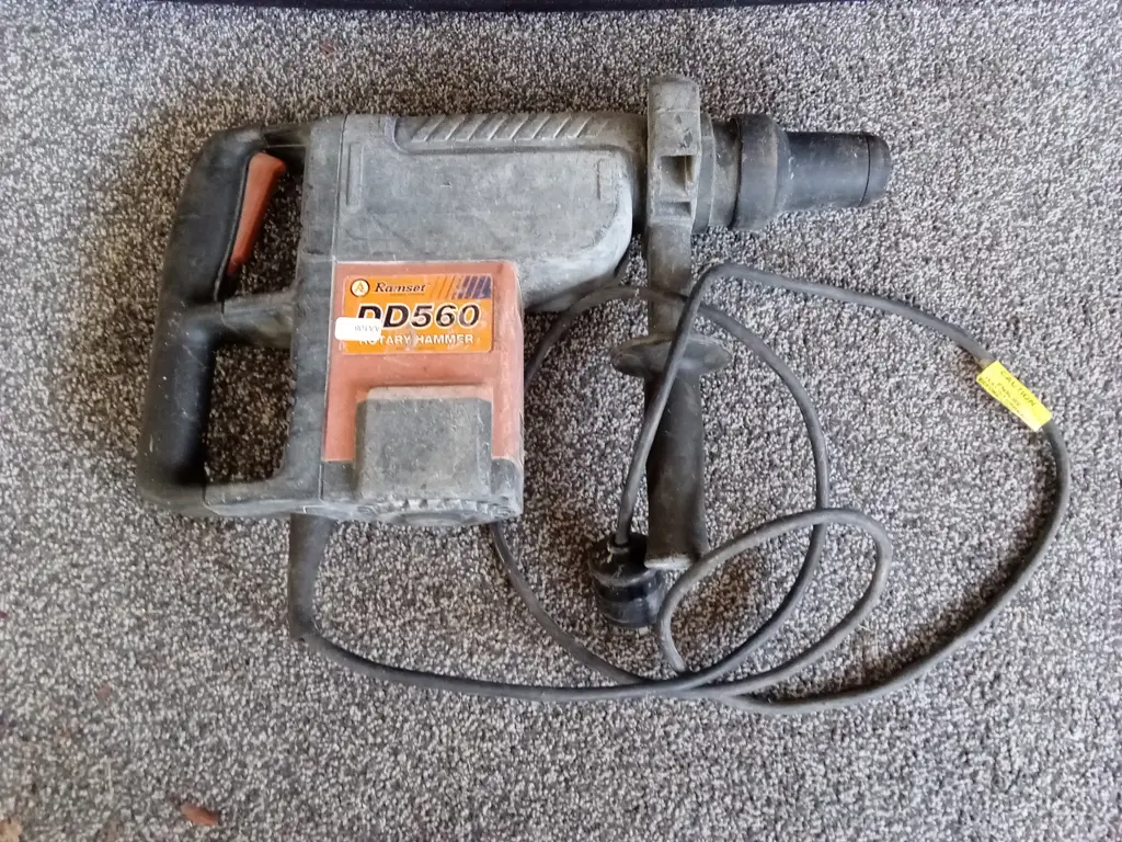 RAMSET DD560 ROTARY HAMMER DRILL TESTED WORKING Image 1++