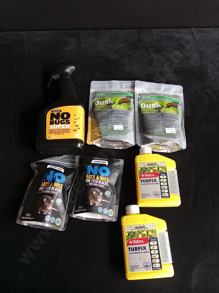 7 PIECES PEST CONTROL PRODUCTS BRAND NEW Image 1++