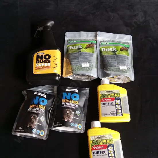 7 PIECES PEST CONTROL PRODUCTS BRAND NEW