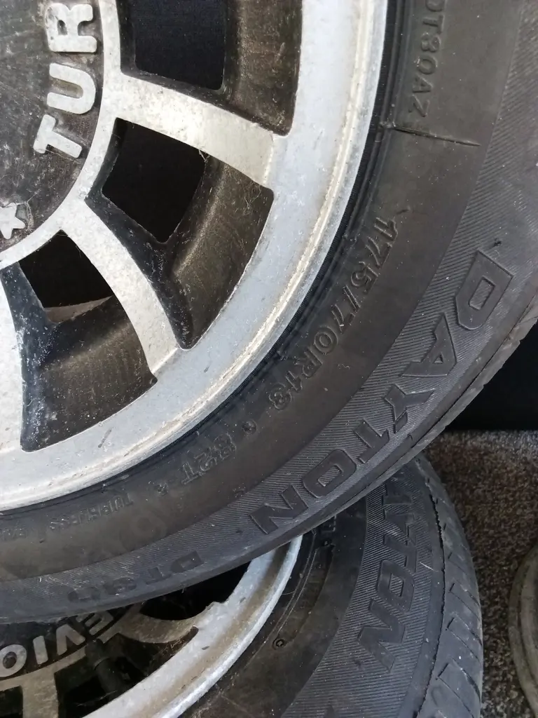 5 X CHEVIOT TURBO 4 STUD 13 INCH ALLOY WHEELS 13 X 6JJ TWO WITH 175/70 R13 TYRES Image 1++