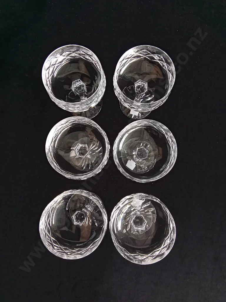 SET OF 6 CHAMPAGNE COUPES Image 1++