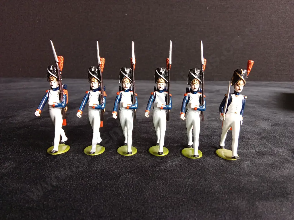 IMPERIAL PRODUCTIONS 1:32 SCALE SOLDIERS, NO.107 GRENADIERS A PIED, 1ST EMPIRE, BOXED Image 1++