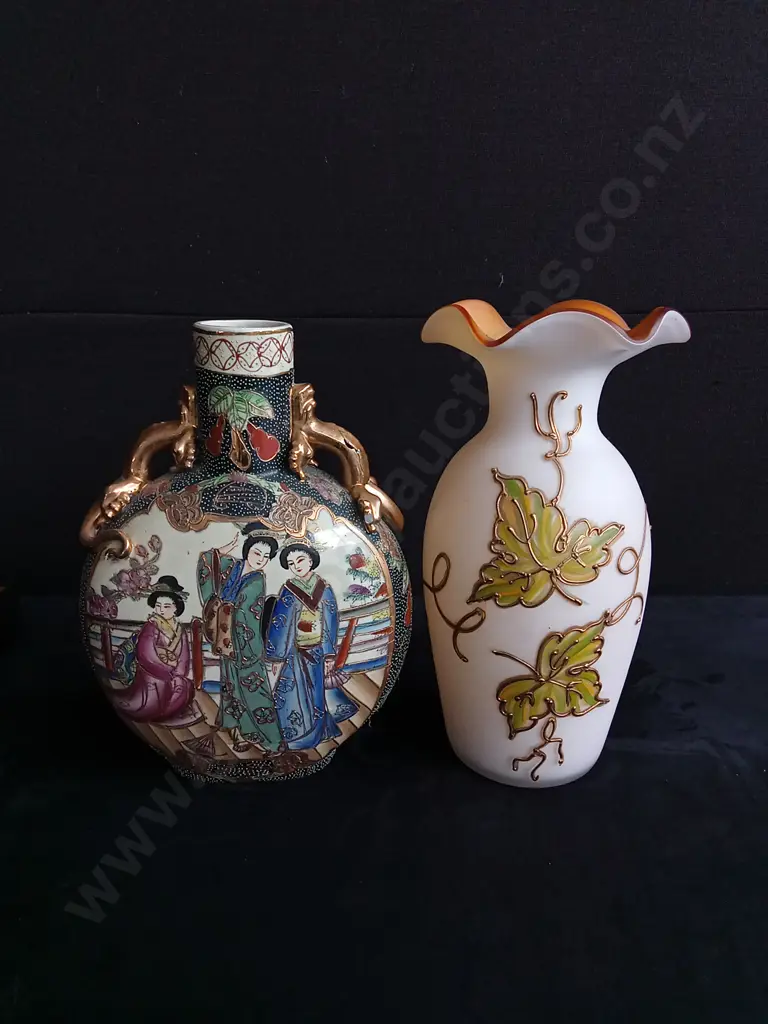 2 VINTAGE VASES H 31 CM Image 1++