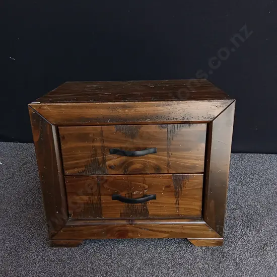 WOODEN SIDE TABLE H 51CM