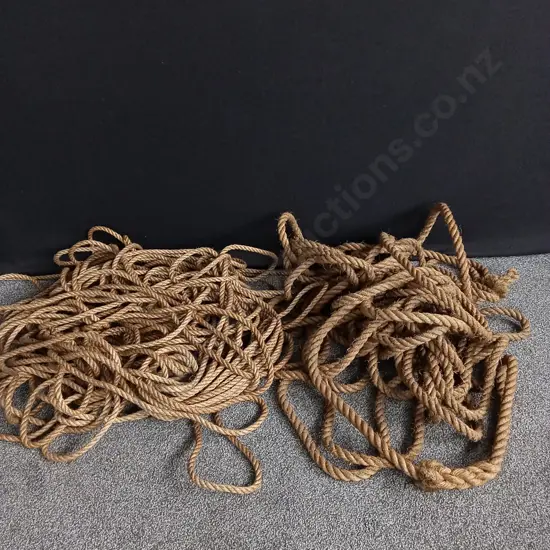 ROPE, MULTIPLE THICKNESSES