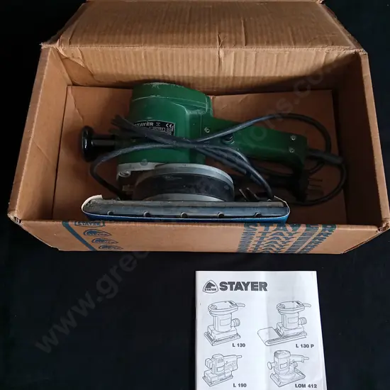 STAYER LOM 10 B ORBITAL SANDER