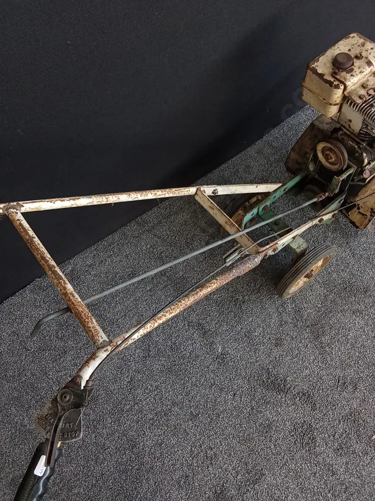 VINTAGE ROTO-HOE CHAIN DRIVE TILLER Image 1++