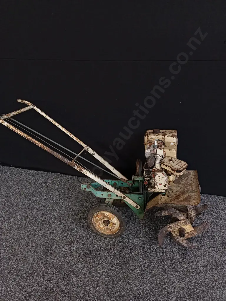 VINTAGE ROTO-HOE CHAIN DRIVE TILLER Image 1++