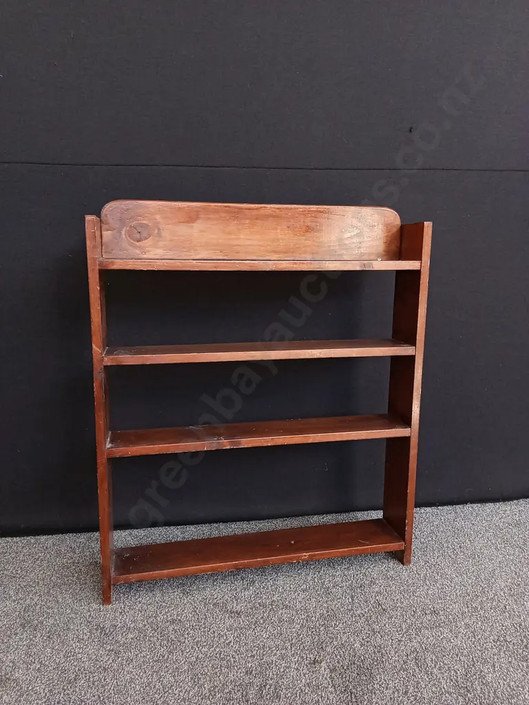 VINTAGE WOODEN UTILITY CASE H 96CM Image 1++