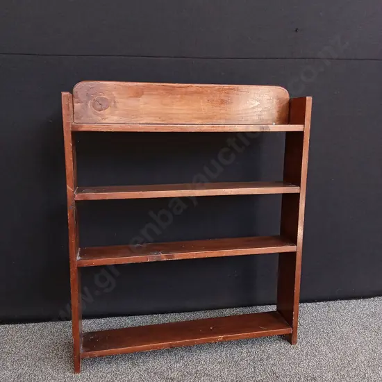 VINTAGE WOODEN UTILITY CASE H 96CM