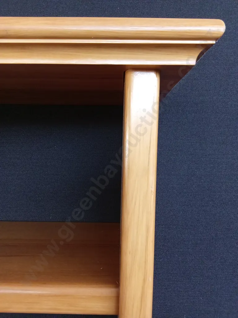 SOLID HANDMADE RIMU BOOKCASE 1.3M WIDE X 2.1M TALL SOLID AND VERY HEAVY Image 1++