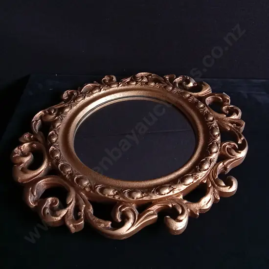 VINTAGE ROUND MIRROR