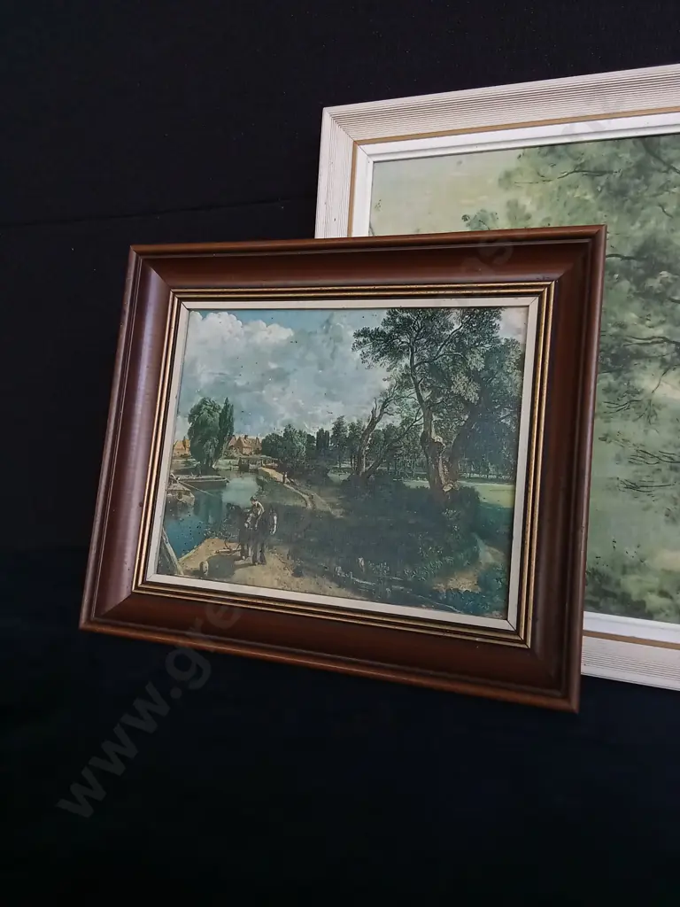 2 FRAMED LANDSCAPE PRINTS Image 1++