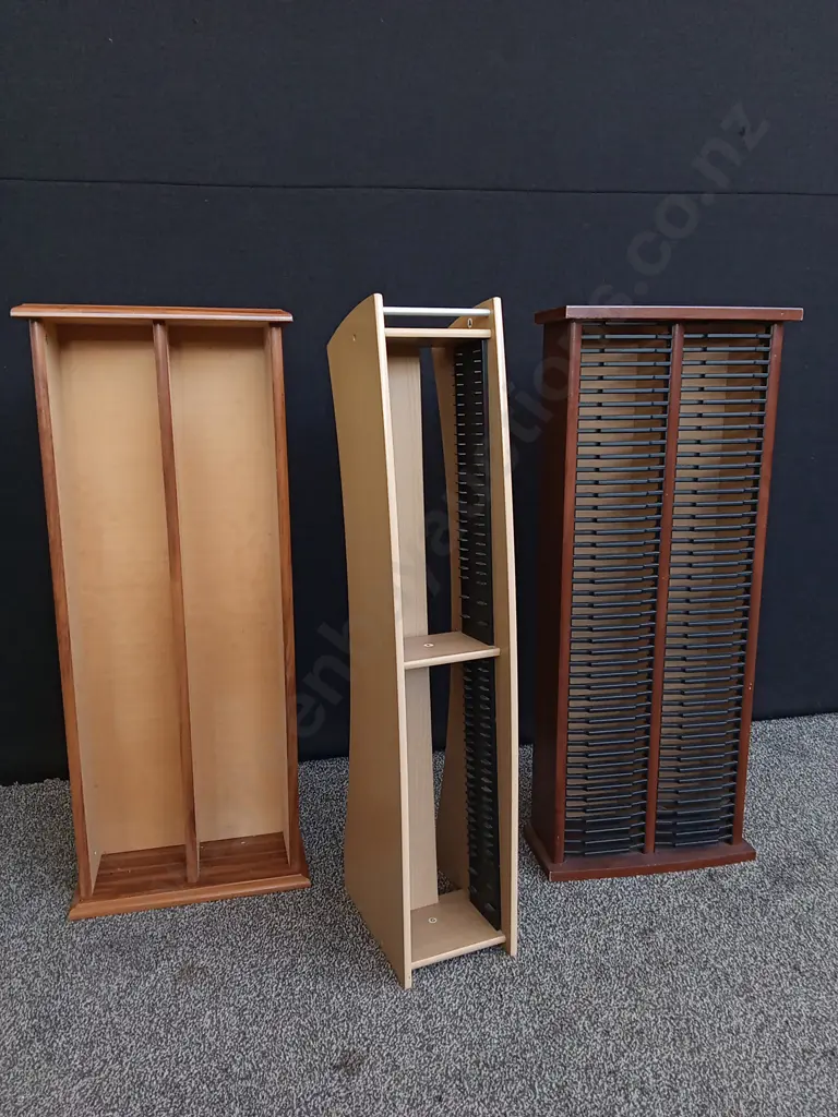 3 MEDIA STORAGE UNITS Image 1++