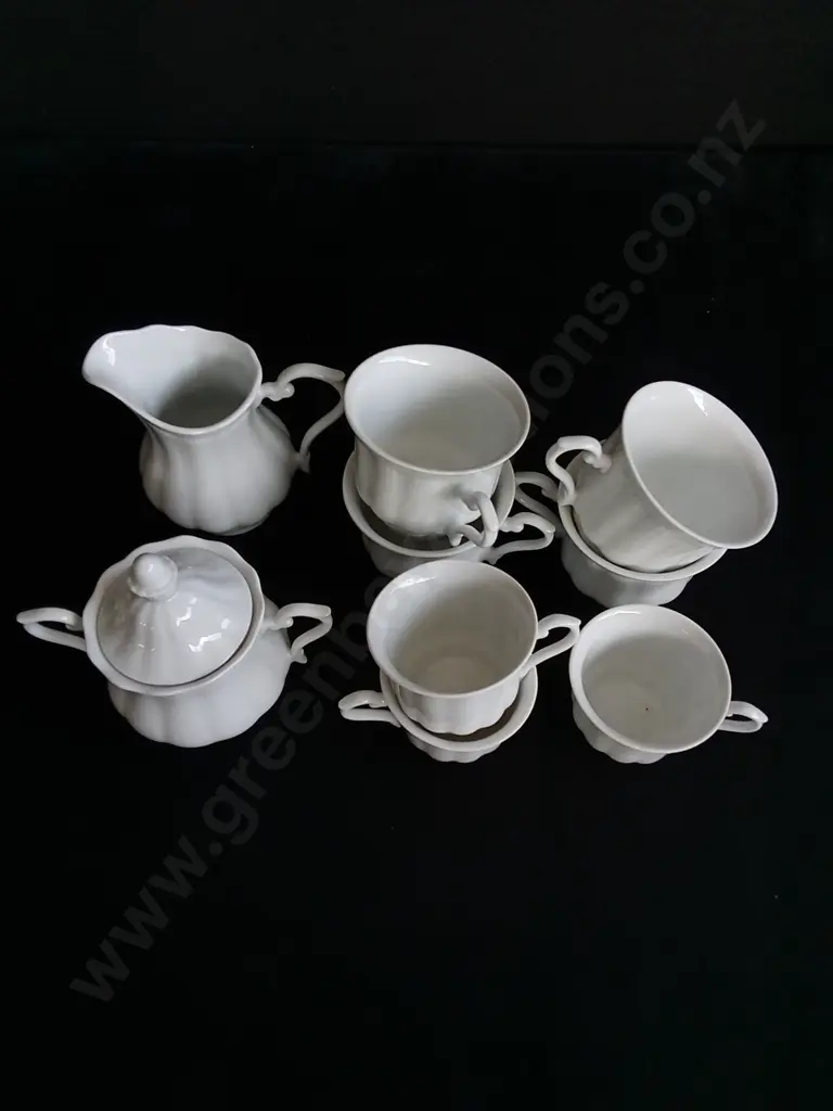 9 PIECES TEA SET MADE IN POLAND Image 1++